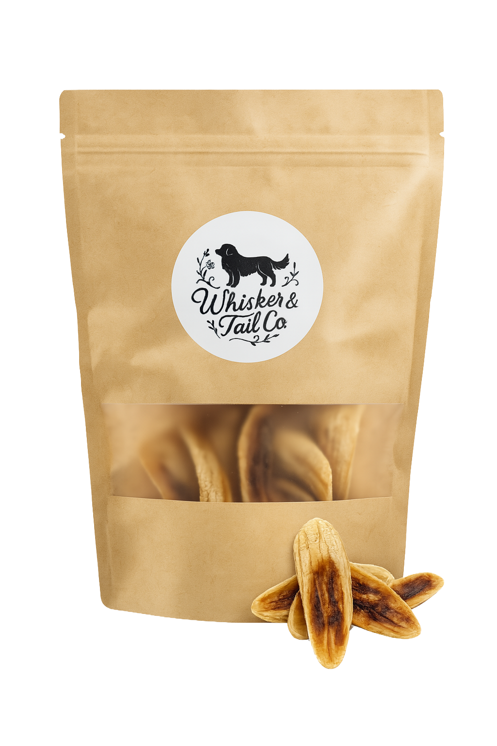 Banana Chips – Digestive-Friendly, Natural Dog Treats (3 oz)