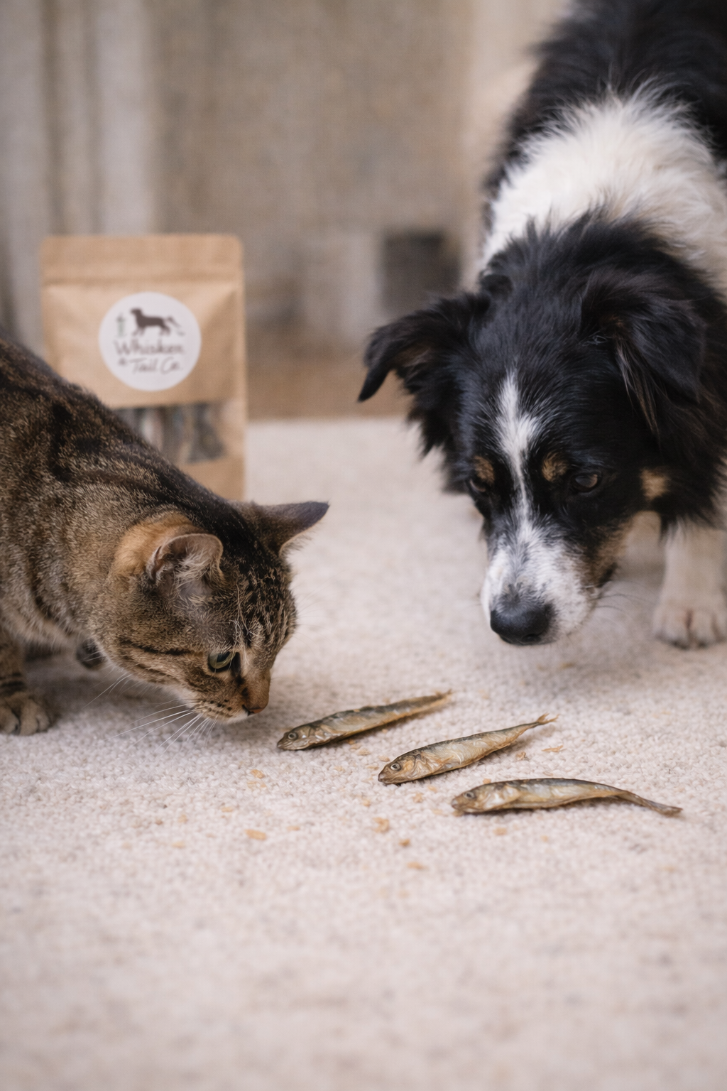 Smelts for Dogs & Cats | Omega-Rich Treat | Whisker & Tail Co.