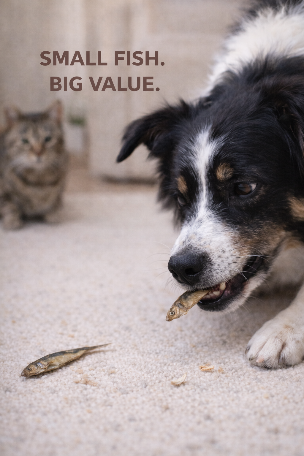 Smelts for Dogs & Cats | Omega-Rich Treat | Whisker & Tail Co.