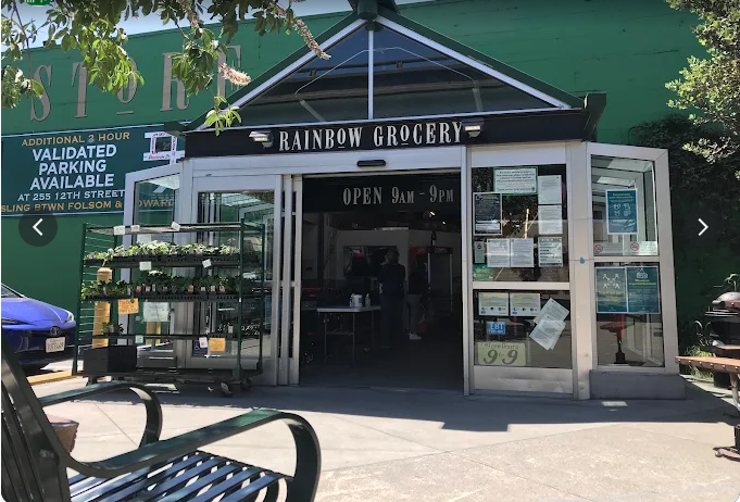 Rainbow Grocery Cooperative storefront in San Francisco