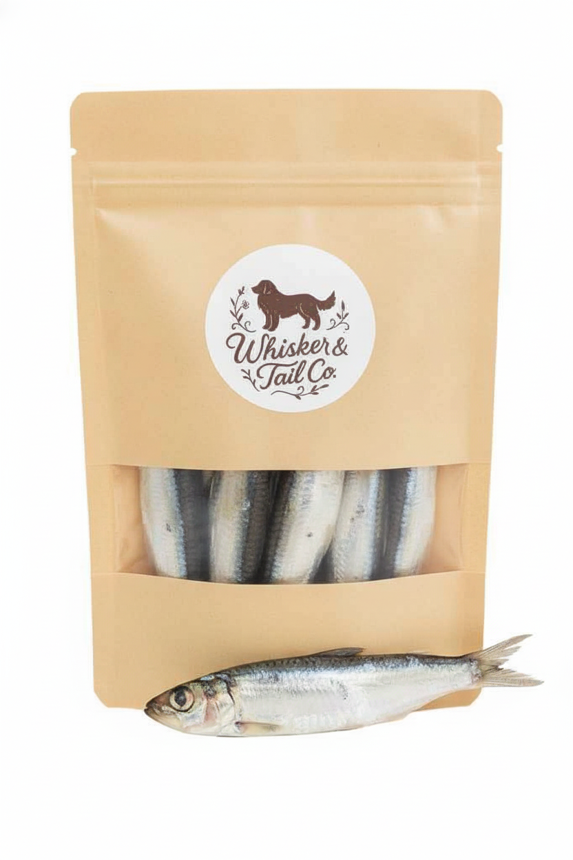 NEW!!! Wild-Caught Anchovies Superfood Treat (3 oz)