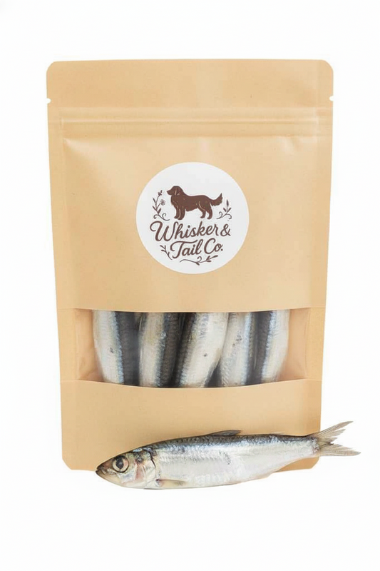 NEW!!! Wild-Caught Anchovies Superfood Treat (3 oz)