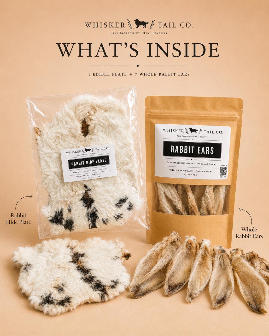 Rabbit Chew & Enrichment Bundle - Dogs Only
