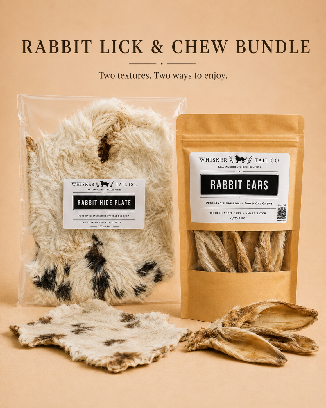 Rabbit Chew & Enrichment Bundle - Dogs Only