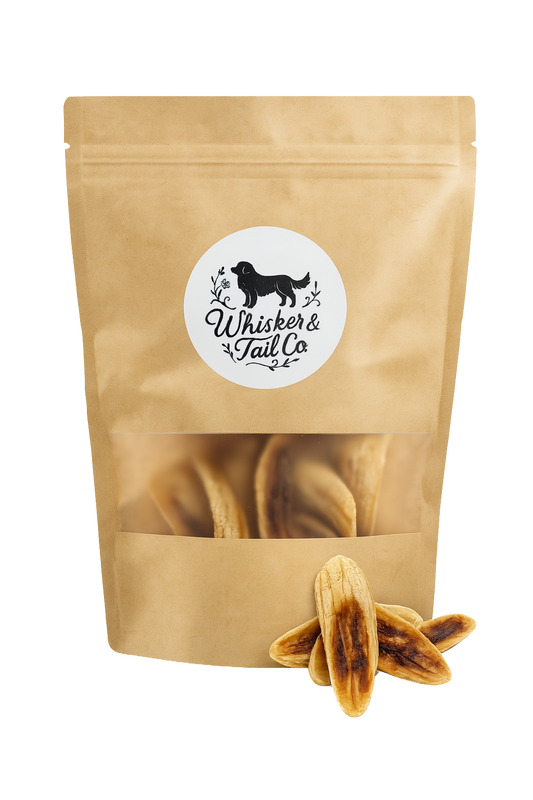 Banana Chips – Digestive-Friendly, Natural Dog Treats (3 oz)
