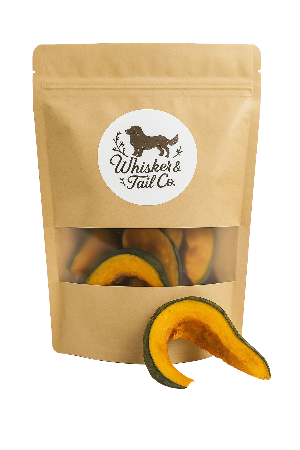 Heirloom Kabocha Squash Slices –  Veggie Treats (2.5 oz)