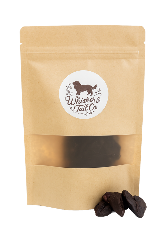 Free Range Chicken Hearts – Nutrient-Rich Dog Treats (1oz)