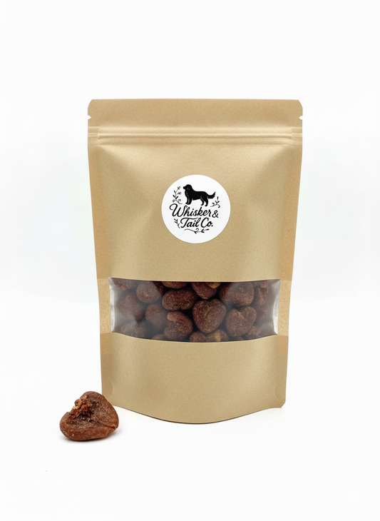 NEW!!! Free-Range Duck Hearts Superfood Treat (1.5 oz)